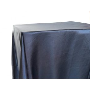   Tengerészkék navy blue szatén táblaabrosz kölcsönzés választható méretben