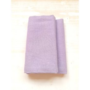   Halvány levendula lila színű lenvászon szalvéta kölcsönzése