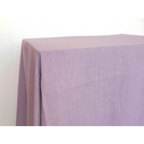   Halvány levendula lila színű lenvászon táblaabrosz bérlése