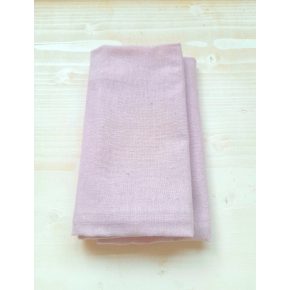   Halvány rózsaszín színű lenvászon szalvéta kölcsönzése