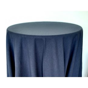Sötétkék színű lenvászon körabrosz bérlése