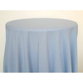 Világoskék színű lenvászon körabrosz bérlése