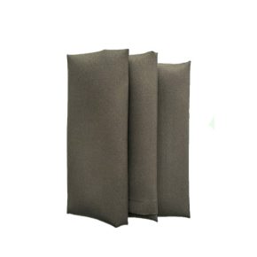 Barna színű matt műszálas textil szalvéta kölcsönzés