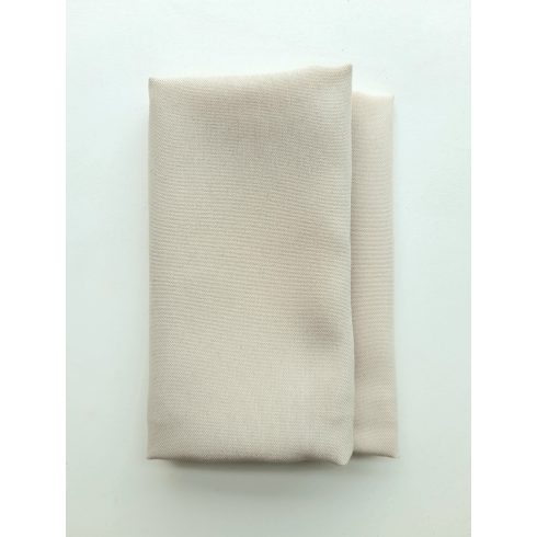 Bézs színű matt műszálas textil szalvéta kölcsönzés