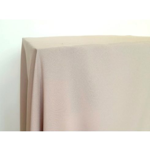 Matt felületű beige bézs színű táblaabrosz kölcsönzés választható méretben