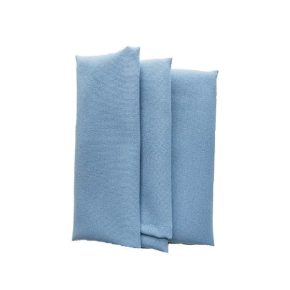   Francia kék színű matt műszálas textil szalvéta kölcsönzés