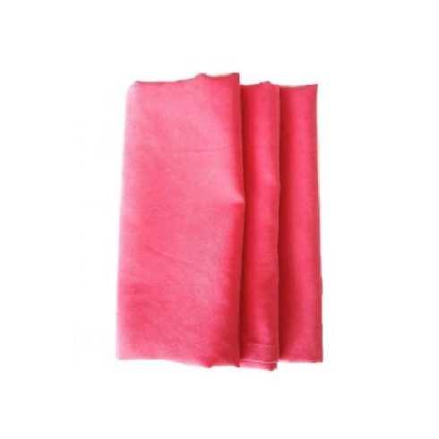Korall rózsaszín színű matt műszálas textil szalvéta kölcsönzés