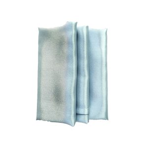 Szatén szalvéta bérlése ezüst színben