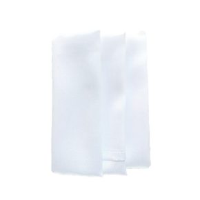 Szatén szalvéta bérlése fehér színben