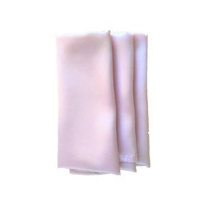   Szatén szalvéta bérlése halvány púderrózsaszín színben